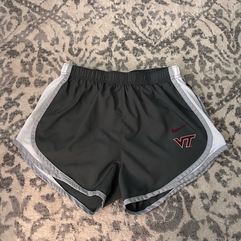 Virginia Tech Nike Gray Athletic Shorts